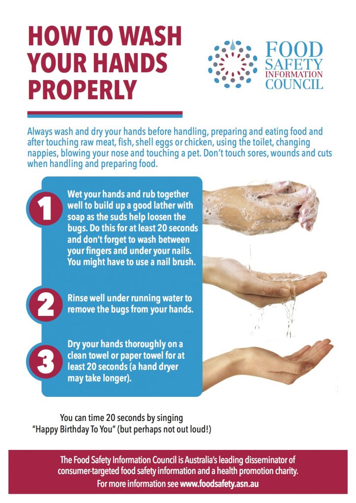 foodsafety.asn.au Australians urged to put up new handwashing posters ...